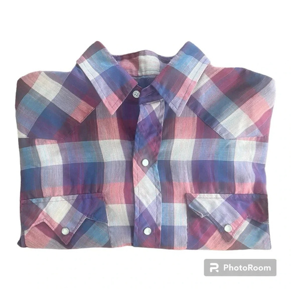 Vintage Pardner Pearl Snap Button Up - Picture 3 of 10